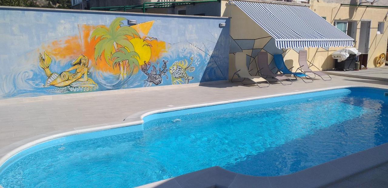 Studio Apartmani Sehic Krvavica Exteriör bild